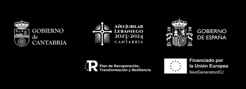 Gobierno de Cantabria, Año Jubilar Lebaniego, Gobierno de España, Plan de Recuperación, Financiado por la Unión Europea